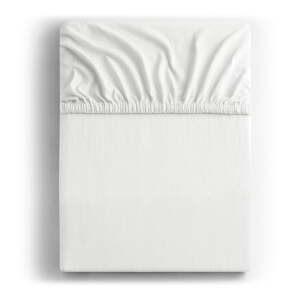 Biela napínacia plachta jersey 120x200 cm Amber – Restilo