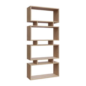 Knižnica v dekore duba v prírodnej farbe 72x25 cm Langdon – Kalune Design