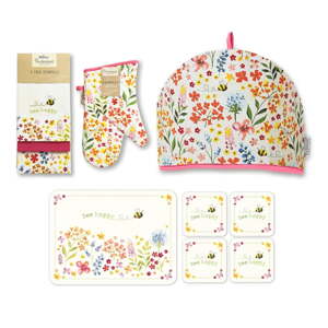 Súprava kuchynského textilu 13 ks Bee Happy – Cooksmart ®