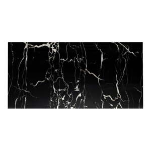 Samolepiace panely na stenu v súprave 6 ks 60x30 cm Nero Marquina – SP TREND