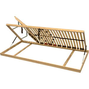 Polohovateľný výklopný lamelový rošt 80x200 cm DOUBLE BVH – Materasso