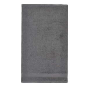 Tmavosivý froté bavlnený uterák 50x85 cm Anti-Bacterial – Catherine Lansfield