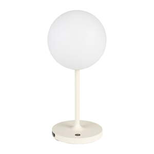 Krémová stmievateľná stolová lampa (výška 33 cm) Hub – White Label