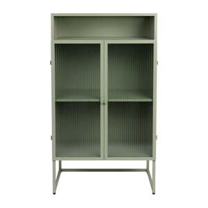 Zelená vitrína 60x105 cm Herbe - White Label