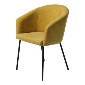 Jedálenská stolička v horčicovej farbe Easton – Unique Furniture