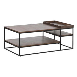 Hnedý konferenčný stolík 70x120 cm Rivoli – Unique Furniture