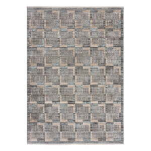 Sivo-béžový koberec 120x170 cm Evelyn Blocks – Flair Rugs
