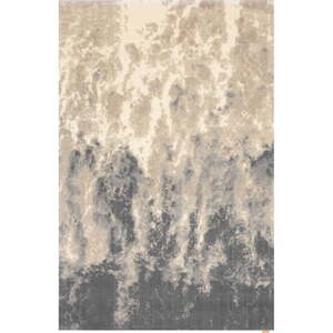 Sivo-béžový vlnený koberec 200x300 cm Niagara graphite – Agnella
