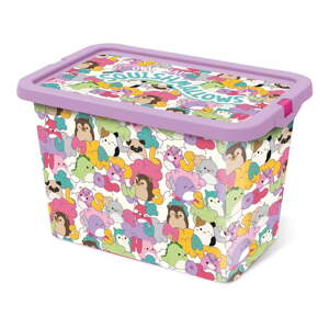Plastový detský úložný box 29x19x18 cm Stor – SQUISHMALLOWS