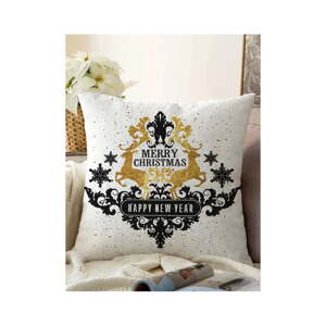 Obliečka na vankúš s vianočným motívom 43x43 cm – Mila Home