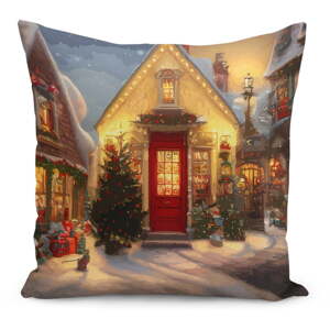 Obliečka na vankúš s vianočným motívom 43x43 cm – Mila Home