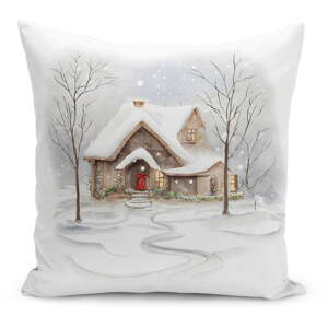 Obliečka na vankúš s vianočným motívom 43x43 cm – Mila Home