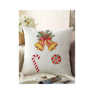 Obliečka na vankúš s vianočným motívom 43x43 cm – Mila Home