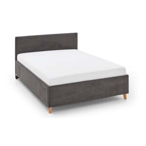 Antracitová detská posteľ s úložným priestorom 90x200 cm Cool – Meise Möbel
