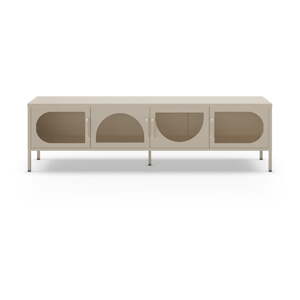 Krémový TV stolík 180x50 cm Tayra – Marckeric