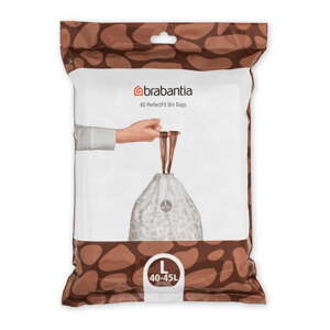 Vrecia na odpadky v súprave 40 ks 45 l PerfectFit L – Brabantia
