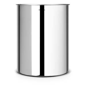 Oceľový odpadkový kôš v lesklo striebornej farbe 15 l – Brabantia