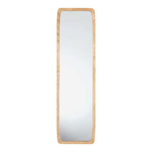 Nástenné zrkadlo s dreveným rámom 23x80 cm Bodo – Villa Collection
