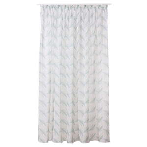 Bielo-zelená záclona 300x260 cm Seva – Mendola Fabrics