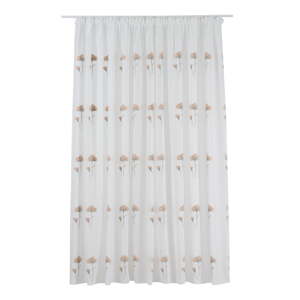 Bielo-ružová záclona 140x260 cm Elba – Mendola Fabrics