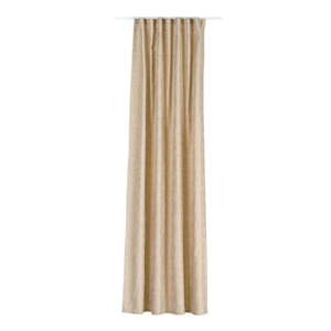 Béžový záves zo žakára 140x260 cm Marciano – Mendola Fabrics