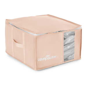 Vákuový plastový úložný box na oblečenie 42x40x25 cm Pink Edition – Compactor