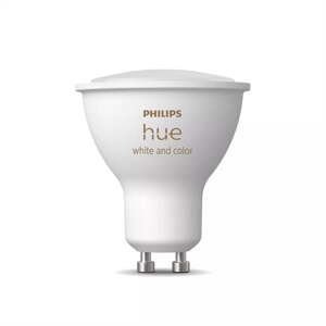 LED inteligentná žiarovka GU10, 6 W White and color ambiance – Philips Hue