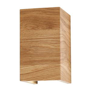 Nástenné svietidlo v prírodnej farbe Shine-wood – Fischer & Honsel
