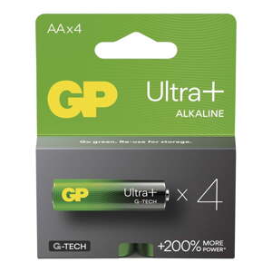 Alkalické batérie AA 4 ks Ultra Plus – EMOS