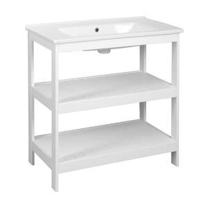 Biely podstavec bez umývadla 81,5x85,5 cm Etide – Sapho