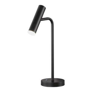 Čierna LED stmievateľná stolová lampa (výška 48 cm) Stina – Fischer & Honsel