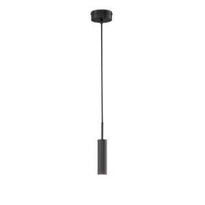 Čierne LED stmievateľné závesné svietidlo ø 10 cm Stina – Fischer & Honsel