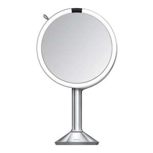 Kozmetické zrkadlo s osvetlením/zväčšovacie (5x) ø 20 cm Sensor Trio – simplehuman