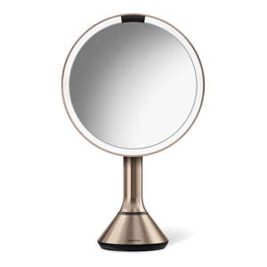Kozmetické zrkadlo s osvetlením/zväčšovacie (5x) ø 20 cm Sensor – simplehuman