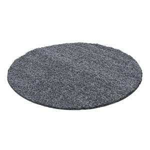 Tmavosivý okrúhly koberec ø 120 cm Life – Ayyildiz Carpets