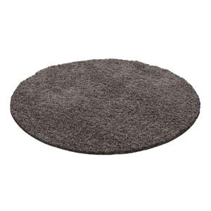 Hnedý okrúhly koberec ø 200 cm Life – Ayyildiz Carpets