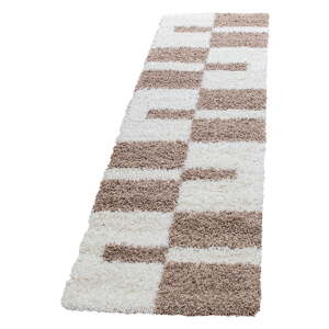 Béžový behúň 80x250 cm Gala – Ayyildiz Carpets