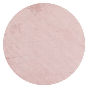 Ružový prateľný okrúhly koberec ø 120 cm Sky – Ayyildiz Carpets