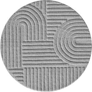 Svetlosivý okrúhly koberec ø 160 cm Art – Ayyildiz Carpets