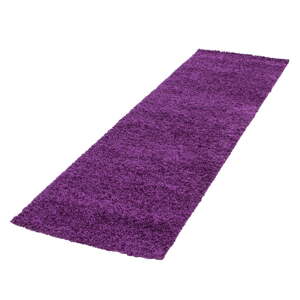 Tmavofialový behúň 80x250 cm Life – Ayyildiz Carpets