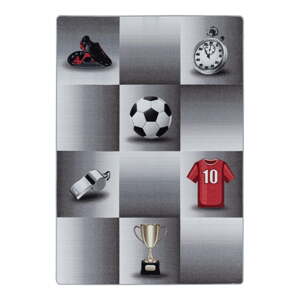 Sivý detský koberec 140x200 cm Play – Ayyildiz Carpets