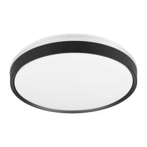 Čierno-biele LED stropné svietidlo ø 47 cm Spacy – Trio