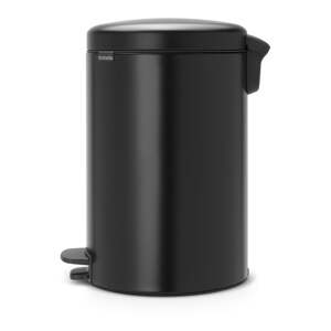 Matne čierny pedálový oceľový odpadkový kôš 20 l NewIcon – Brabantia
