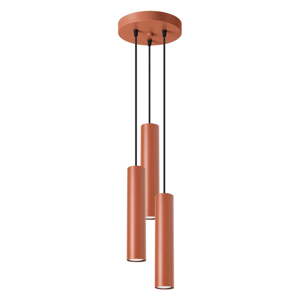 Závesné svietidlo v tehlovej farbe ø 19,5 cm Castro – Nice Lamps
