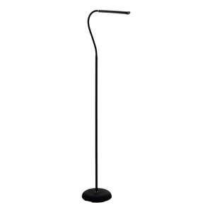 Čierna LED stojacia lampa (výška 130 cm) LAROA – EGLO
