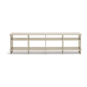 Krémový TV stolík 180x50x40 cm Inari – Teulat