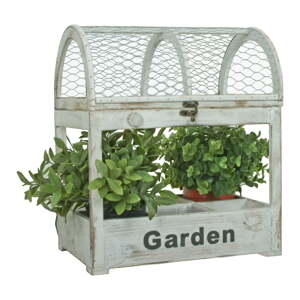 Drevený stojan na kvety (výška 39 cm) – Garden Pleasure