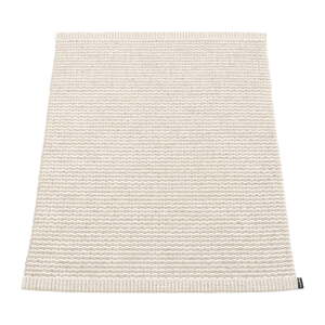 Krémový vnútorný a vonkajší koberec 60x85 cm Mono Linen Vanilla – Pappelina