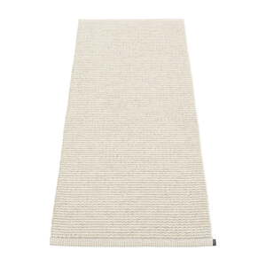 Krémový vnútorný a vonkajší behúň 60x150 cm Mono Linen Vanilla – Pappelina