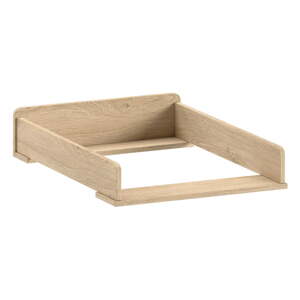 Prebaľovací pult v prírodnej farbe (hĺbka vhodnej komody 43 cm) Sam – Vipack